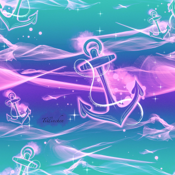 Mystik Anchor Lila Türkis